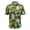 1751, variant on Tropical Pineapple Bergamasco Aloha Hawaiian Short Sleeve Button-Up Shirts for Men and Women