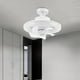 thumbnail image 2 of Likrtyny Ventilador Techo Moderno Con LED Control Remoto (3 Colores Con Extensión), 2 of 9