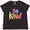 Black Leopard, variant on Be Kind Inspirational Quote in Color Women's Plus Size T-Shirt