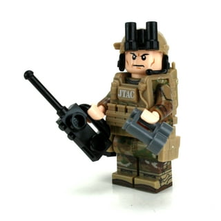  Battle Brick Collectible Army OCP 10th Mountain Infantry Custom  Collectible Minifigure : Toys & Games