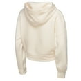 thumbnail image 3 of Girl's Youth Outerstuff Cream Notre Dame Fighting Irish Oversized Blitz Cropped Pullover Hoodie, 3 of 3
