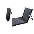 thumbnail image 3 of Silla de piso con respaldo Silla de playa Tumbona para tomar el sol junto a la piscina Gris 39cmx40cmx38cm, 3 of 9