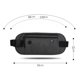 thumbnail image 1 of Fanny Pack Pouch Multifuncional Money Phone Bag Monedero de seguridad (gris oscuro) Likrtyny  Para estrenar, 1 of 9