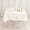 Ivory, variant on BalsaCircle White 54" x 54" Cotton Blend Square Tablecloth Reception Catering Dining Table Linens