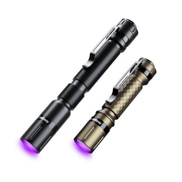 Linterna UV Ansyper CC 395 nm Ultravioleta, paquete de 2