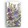 thumbnail image 1 of Epic Art 'Hollyhocks in Bloom I' by Tim O'Toole, Acrylic Glass Wall Art, 24"x36", 1 of 3