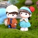 thumbnail image 3 of Adornos de Jardín Macarena Estatuil en Miniatura Artesanía Hada Pareja Boda 4,2x2,6cm, 3 of 8