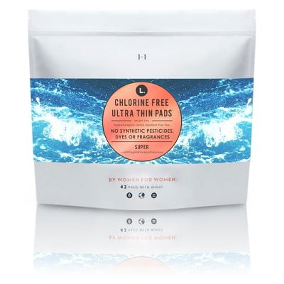 L Organic Pads >> L Organic Chlorine Free Super Pads 42ct L Organic Pads >> L Organic Chlorine Free Super Pads 42ct