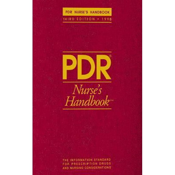 Pre-Owned Pdr Nurse's Handbook (Paperback) 1563632608 9781563632600