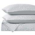 thumbnail image 2 of Superior Enzy Floral Matelasse Bedspread Set, Queen, Silver, 2 of 9