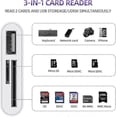 thumbnail image 3 of Micro Sd Tf Card Reader Compatible with Chromebook and Galaxy, 3 of 4