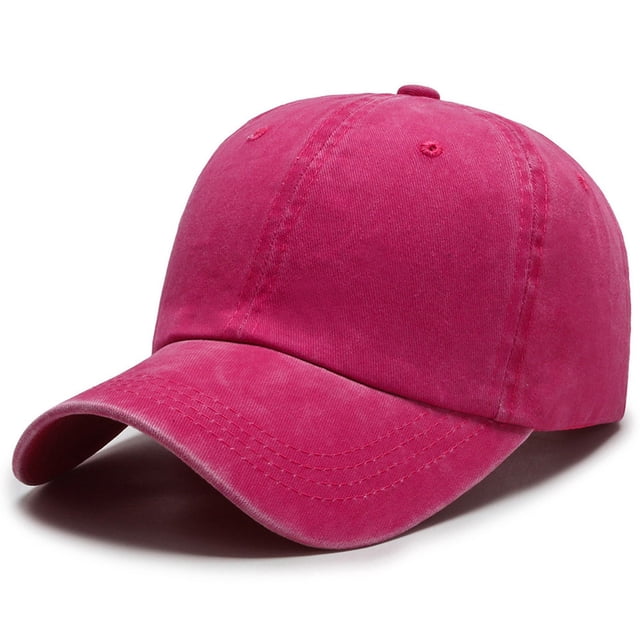 Meitianfacai Washed Plain Baseball Cap, Adjustable Dad Hats Gift for Men/Women Light Board Pure Colour Sun Hat