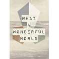 thumbnail image 2 of Waltz, Anne 23x32 Black Ornate Wood Framed with Double Matting Museum Art Print Titled - wonderful world I, 2 of 4