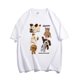 thumbnail image 4 of Blusa de manga corta de estilo coreano para mujer, camiseta bonita a la moda para primavera y verano, 2024, 4 of 5