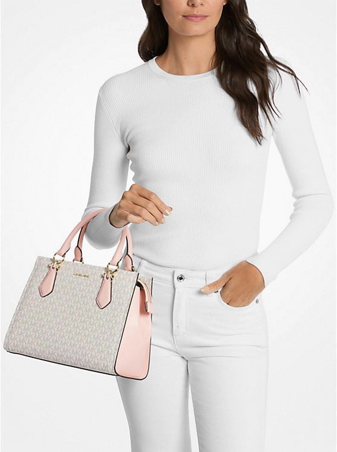 Michael Kors Outlet Marilyn Medium Signature Logo Convertible