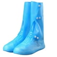 thumbnail image 1 of PENGXIANG 1 Paire de Couvre-Chaussures d'Extérieur Réglable Épaissies Protéger les Chaussures de Mode Renforcée PVC Imperméable à l'Eau pour un Usage Quotidien, 1 of 11