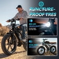 thumbnail image 7 of Electric Bike for Adults, Peak 1500W E Bicycles, E-Mountain Bike, 48V15AH Battery, 20"×4.0 Fat Off-Road Tires, UL2849, APP Control, 7 of 7