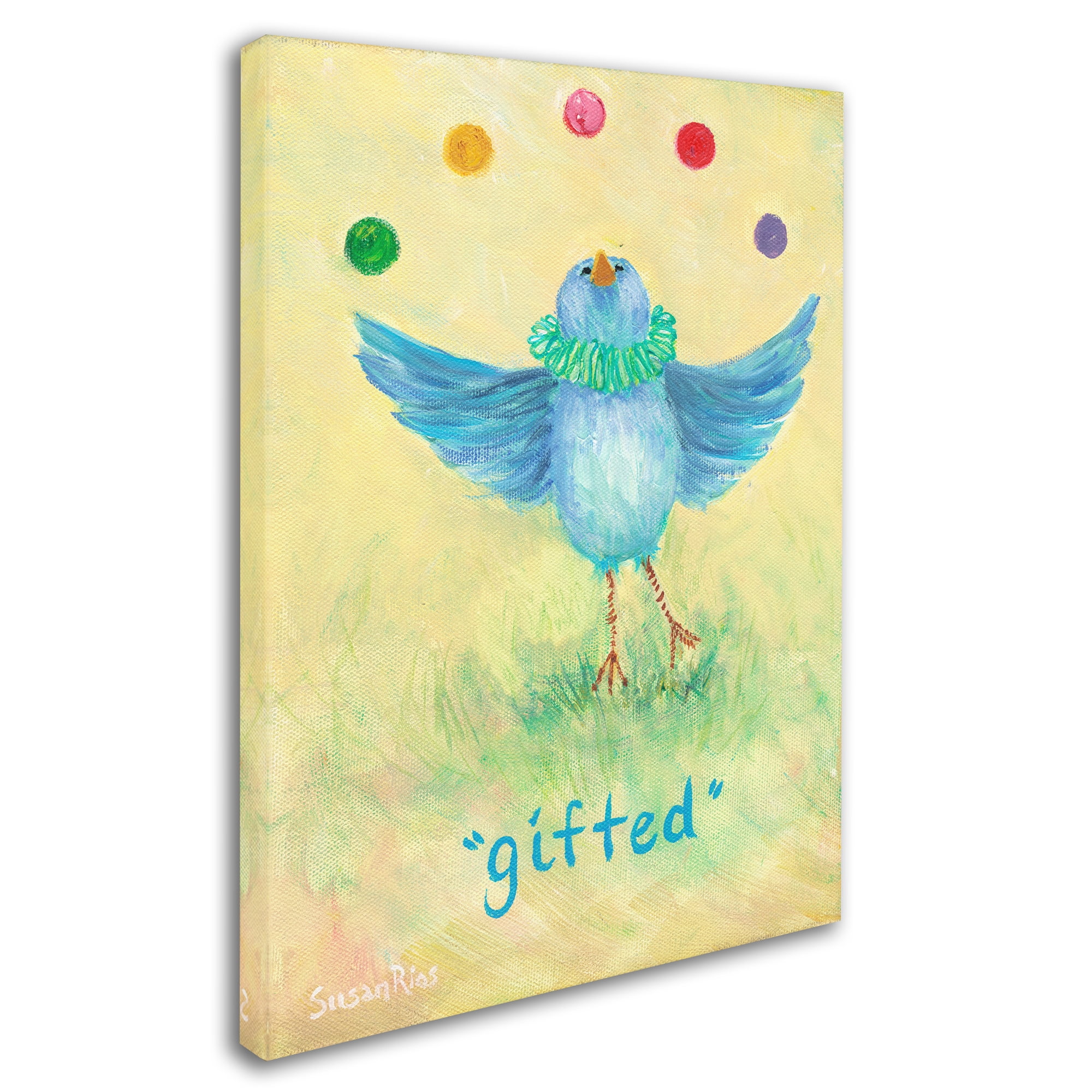 Trademark Fine Art 'Gifted' Canvas Art by Susan Rios