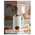 thumbnail image 5 of 8-in-1 Nut Milk Maker, 41 oz Soy Milk Maker Machine with 10 Blades, for Homemade Oat, Nut, Soy, Juice, Milkshake, Rice Cereal, Plant-Based Beverages with Self-Cleaning, Boil Water, 12-Hour Delay, 5 of 9
