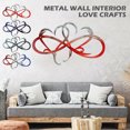 thumbnail image 1 of Muyoka 2022 Infinity Heart Wall Decor Love Wall Metal Sign Heart Shaped Wall Art Geométrico Iron Wall Decor Decorativo Black Word Sign Farmhouse Metal Wall Sign para el hogar, la oficina, la decoració Muyoka Hogar, 1 of 7