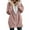 Pink, variant on Enjoytime Winter Coats for Women Solid Color Fashion Long Sleeve Zipper Neck Jacket Outerwear Women Jackets