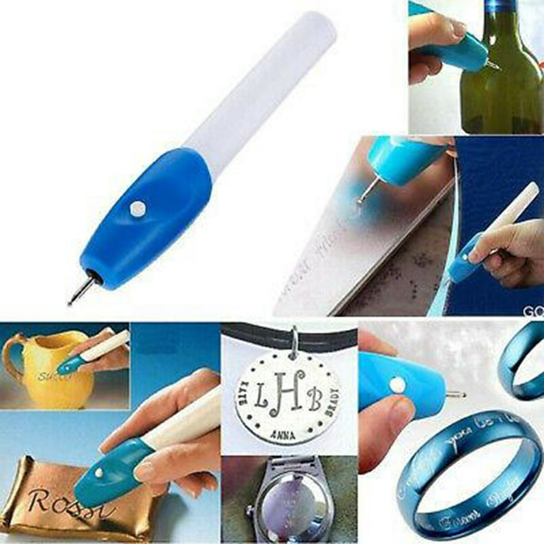 Engraving Etching Pen Hobby Craft Rotary Handheld Tool for Jewellery Metal Glass, Size: Small