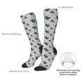 thumbnail image 3 of Daiia Sports Socks Turtle Printed Novelty Crew Socks for Men Women Knee High Socks Cotton Socks Soft & Breathable Support Unisex Socks, 3 of 9