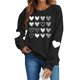 thumbnail image 3 of TaTaai Hoodies Shirts for Women Early Fall Long Sleeve Tops Vintage Graphic Outfits Tops Fashion Pullover Tees Gift, 3 of 9