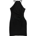 thumbnail image 1 of GUESS Womens Solid Keyhole Sheath Dress, Black, 8, 1 of 2