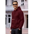thumbnail image 4 of COOFANDY Mens Pullover Hoodies Sweatshirt Long Sleeve with Kanga Pocket, 4 of 7