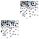 thumbnail image 1 of Injueey 4000 Uds. Cristales decorativos diamantes de imitación brillantes manualidades adornos artesanales diamantes de imitación 2piezas Injueey CBP142886, 1 of 5