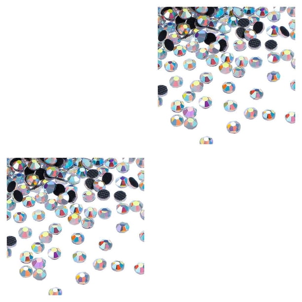 Injueey 4000 Uds. Cristales decorativos diamantes de imitación brillantes manualidades adornos artesanales diamantes de imitación 2piezas Injueey CBP142886