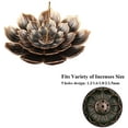 thumbnail image 3 of EKIDAZB Lotus Stick Incense Holder - Incense Burner with 5 Incense Holes and Detachable Ash Catcher, 3 of 7