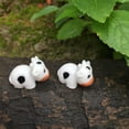 thumbnail image 5 of Ludlz 10Pcs Cute Cow Animal Figurines DIY Miniature Bonsai Fairy Garden Ornament Decor, 5 of 5