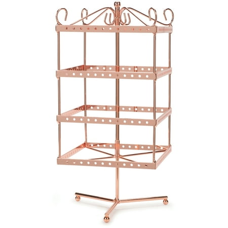 Jewlery Display Shelf: Copper, 6 x 6 x 13 inches