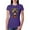 Purple Rush, variant on My Favorite Breed is The One In Need | Colorful Labrador Dog | Dean Russo Art Animal Lover Womens Slim Fit Junior Tee, Dark Grey, M
