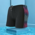 thumbnail image 2 of 5 Inch Swim Trunks Men Elastic Waist Drawstring Men's Board Shorts Light Upf Mens Bathing Suit 9 Inch Inseam Mens Swim Trunks Summer Beach Loose Fit Bathing Suit Beach Board Shorts, 2 of 6
