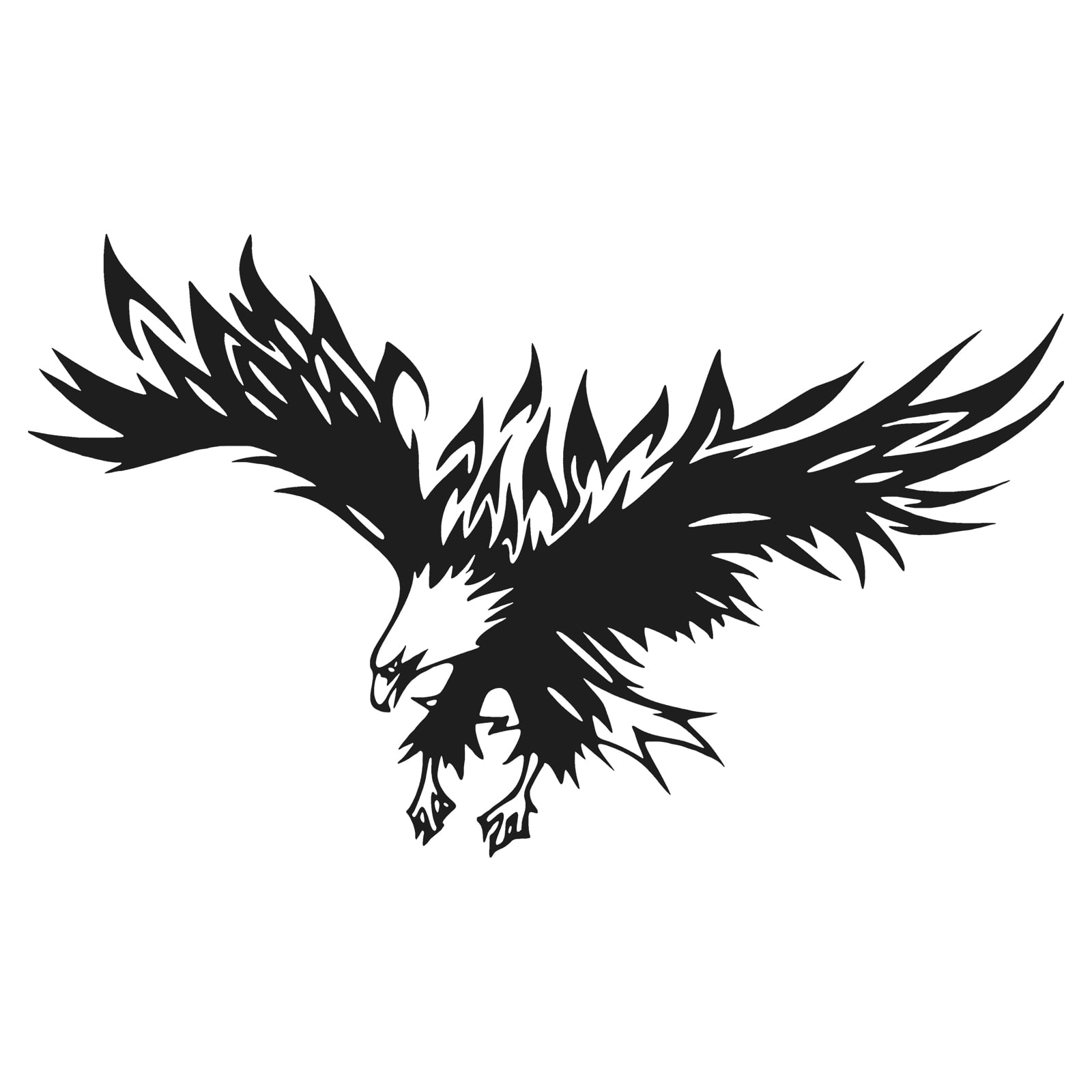 1 Pc Fashionable Car Hood Sticker Delicate Selfadhesive Sticker Car