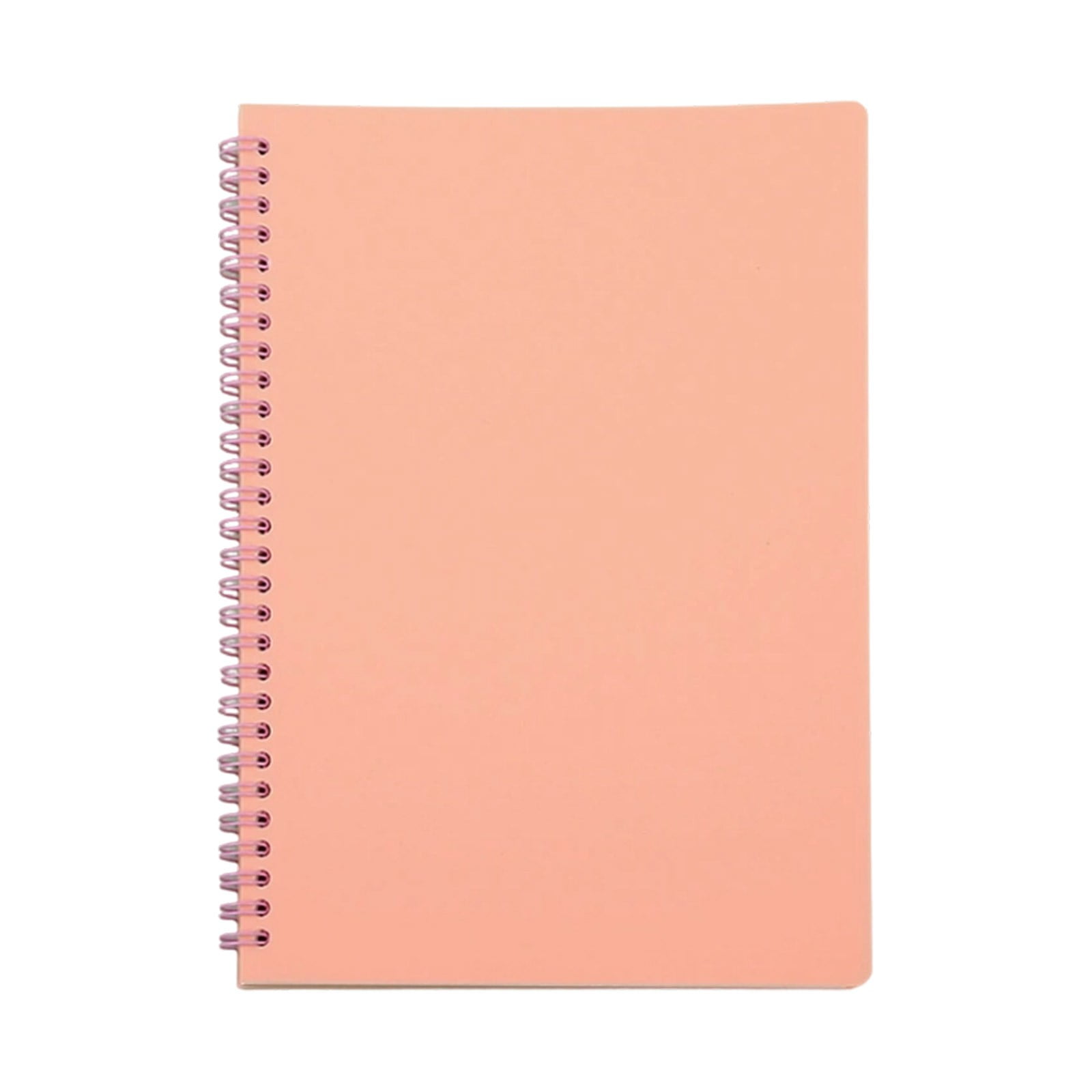 Ruled Planning Notebook Pink 1-Pack 8x6 Inch Double Coil Memo Pad Bound Executive Journal for Adult Journaling Planners YMHELF