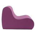 thumbnail image 5 of Jaxx Midtown Large Classroom Soft Foam Chair - Premium Vinyl Cover, Purple, 5 of 6