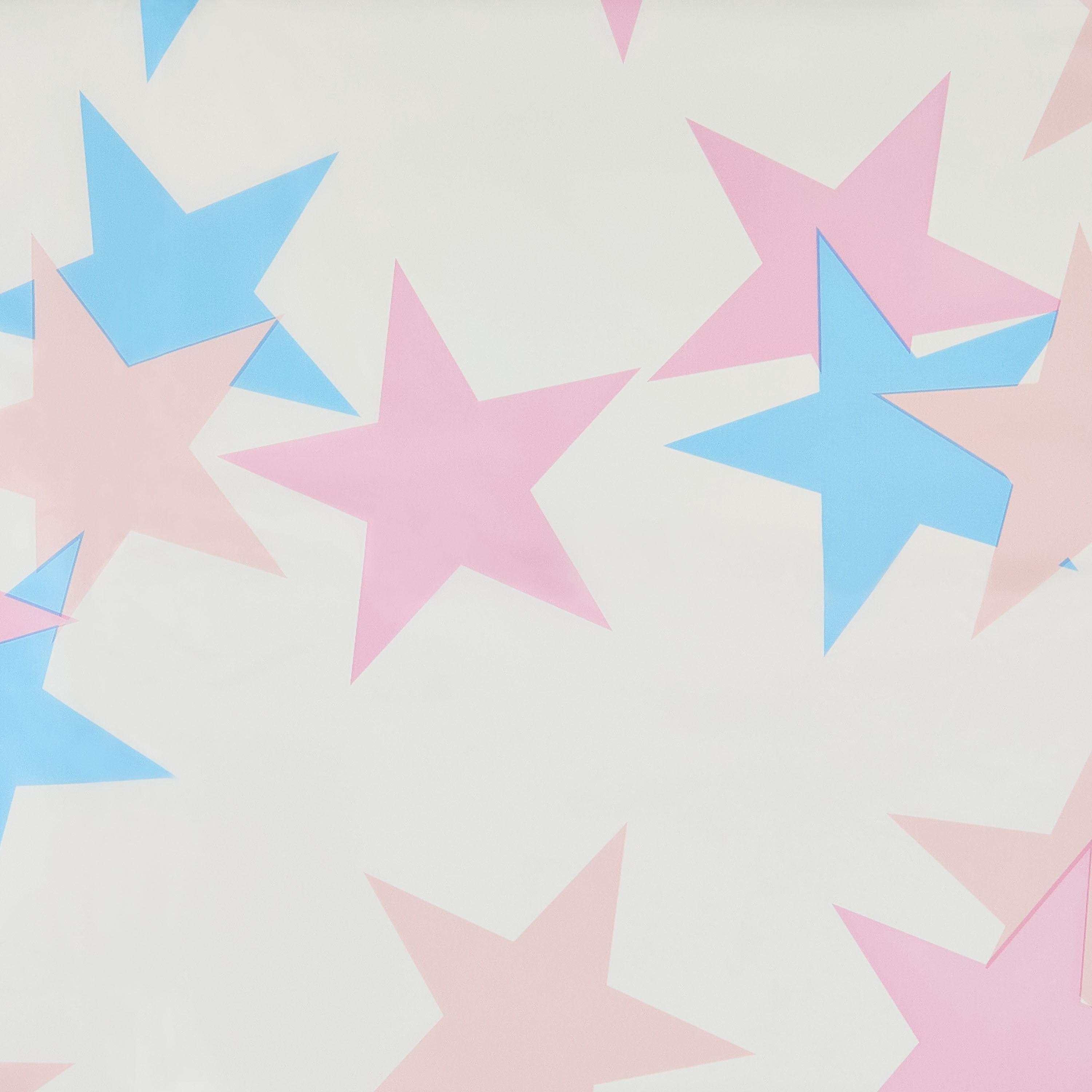 Pink/Blue Twinkle Twinkle Gender Reveal Plastic Scene Setter, 5' x 6', by Way To Celebrate