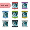 thumbnail image 2 of HemaKayy Decorative Planter Pot Set - Perfect for Small Plants - Colorful Design With Drainage Hole - Ideal for Home and Garden Decor - Set of 8 - Unique Marble Texture, 2 of 6