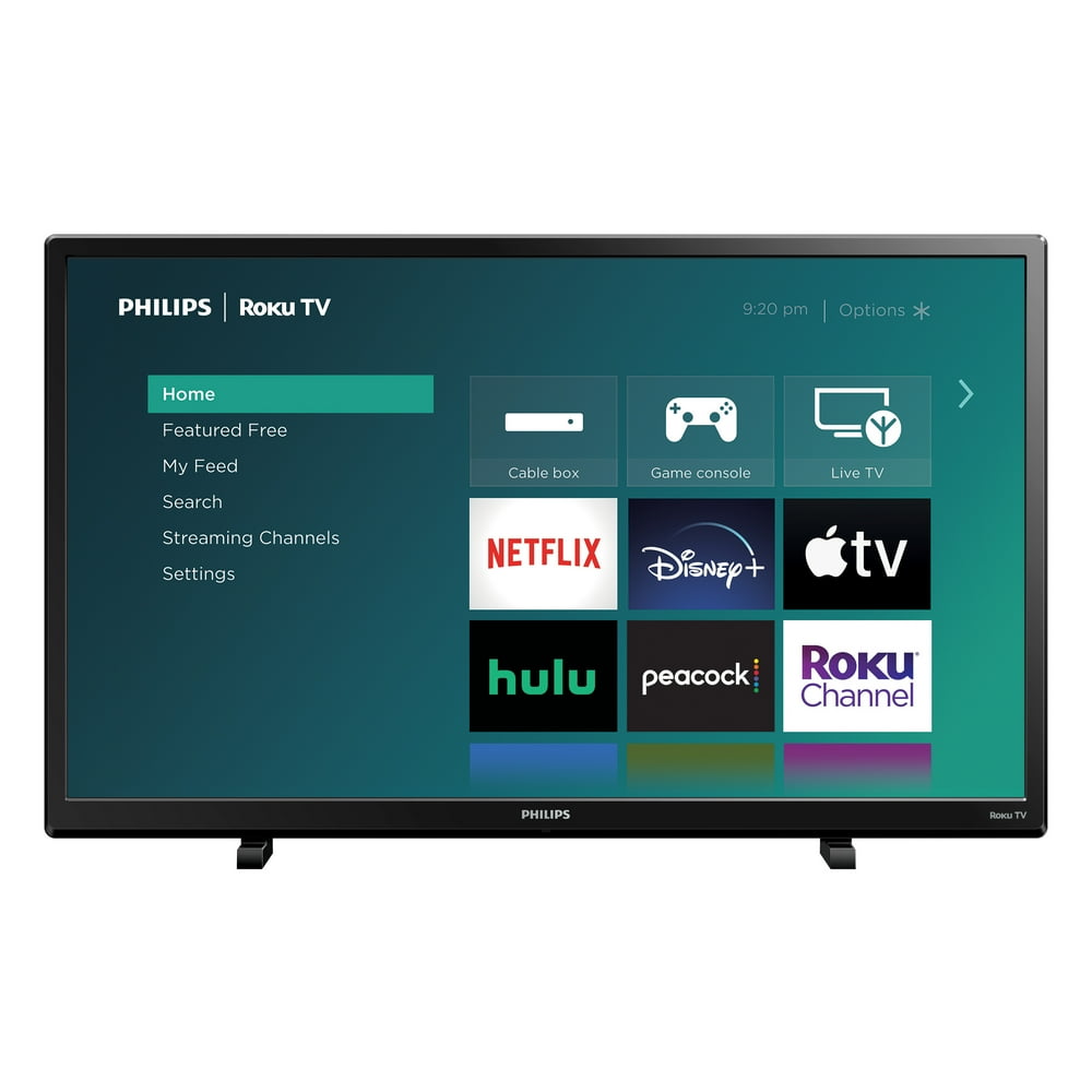 Philips 32" Class HD (720P) Smart Roku LED TV (32PFL4664/F7) Walmart