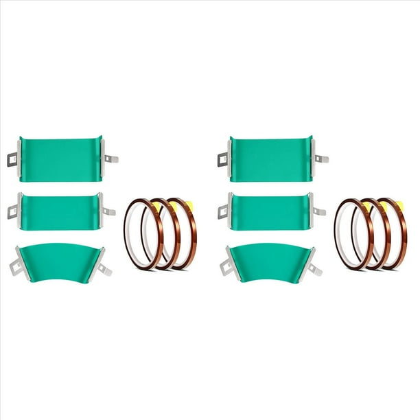 6 Piezas de Envoltura de de Silicona de Sublimación 3D, Con 6 Rollos de Cinta de Transferencia de de 33 M para Imprimir la Máquina de Transferencia de Tazas