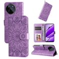 thumbnail image 4 of Funda tipo cartera GANGXUN para Realme 11 4G , diseño girasol, cuero PU, soporte, cierre magnético, tarjetero, 4 of 5