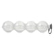 thumbnail image 2 of Molde para Hacer Bolas de Hielo de 4 Agujeros | Bandeja de Moldes de Esferas para Cubitos de Hielo Redondos para Fiestas, Cócteles, Whisky | Material PP a Prueba de Fugas | Apilable y Fácil de, 2 of 6