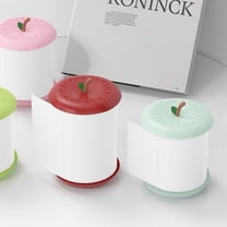 Apple Toilet Roll Holder - Funny Toilet Paper Holder Bathroom Set - 3D Printed Apple Loo Roll Holder - Hilarious Tissue Paper Roll Storage - Cute Bathroom Decor