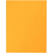 Compulabel Fluorescent Orange Address Labels for Laser Printers,4 x 2 Inch, Permanent Adhesive, 10 per Sheet, 100