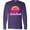 Purple, variant on Inktastic Summer Enjoy the Sunshine Naples Beach Florida in Pink Long Sleeve T-Shirt