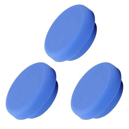 

Tepsmf Home Kitchen Reusable Replacement Water Bucket Snap Cap Silicone No Spill Top Lid Cover Non Leak Seal Lid Fits 55Mm Bottles